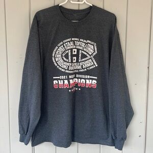 Montreal Canadiens NHL 2021 North Division Champions Long Sleeve Shirt L-XL?
